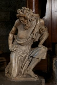 The pulpit in the Church of Sant