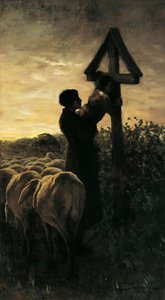 Kiss Cross by Giovanni Segantini