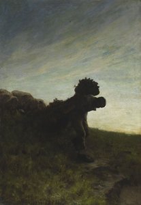 The Last Task of the Day, 1884 by Giovanni Segantini