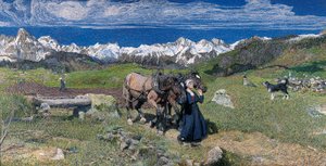 Spring in the Alps, 1897