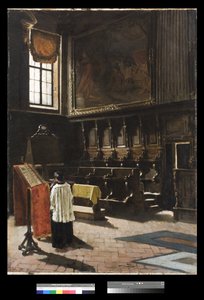 The Choir of the Church of Sant’Antonio in Milan