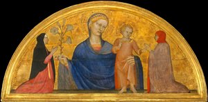 Madonna and Child with Donors