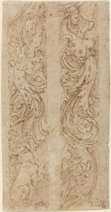Grotesque Decorations for Wall Panels by Giovanni da Udine