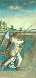 Angel Gabriel, Annunciation Panel Originally Forming One of the Outside Shutters of the Organ in San Bartolomeo, Vicenza