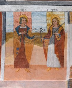 Saint Lucy and Saint Apollonia