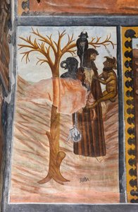 Stories of the Passion of Christ: Judas, after betraying Jesus for thirty denarii, hangs himself