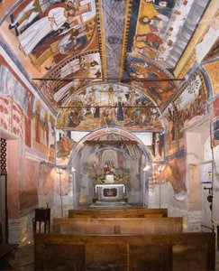 The apse of the original Alamandi or Allemandi Chapel
