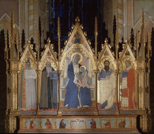 Virgin with Saints Augustine, Anthony the Great, Bartholomew, and Lawrence