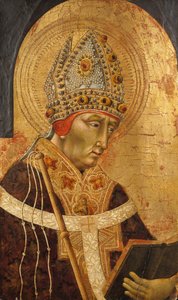 Saint Ambrose, 1465-70 by Giovanni di Paolo