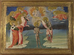 The Baptism of Christ (Predella Panel)