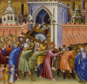 Christ on the Way to Calvary, from the Malavolti Altarpiece, 1426