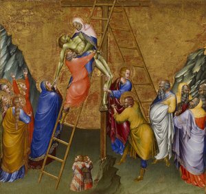 The Descent from the Cross, from the Malavolti Altarpiece, 1426