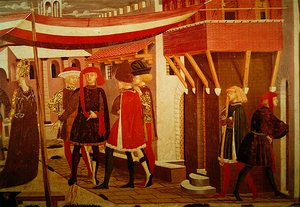 Frontal from the Adimari Cassone, Right Hand Panel, c.1450 (detail)