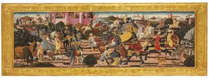 The Slaying of Goliath, from the Front of a Cassone