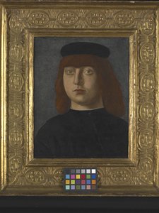 Portrait of a Man by Girolamo Mocetto