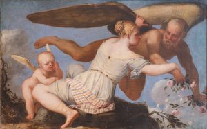 Allegory of Time Running Away