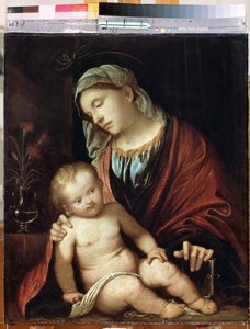 Virgin and Child by Girolamo Romanino