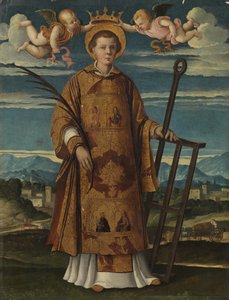 Saint Lawrence by Girolamo da Santacroce
