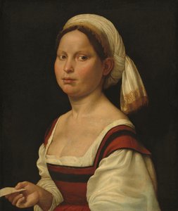 Portrait of a Young Woman by Giuliano Bugiardini