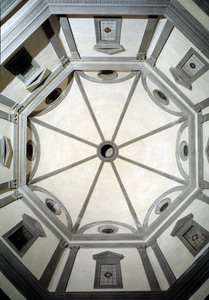 View of the Octagonal Sacristy Built on Project by Giuliano da Sangallo by Giuliano Giamberti da Sangallo