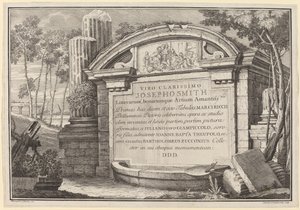 Classical Ruins in a Landscape: Frontispiece