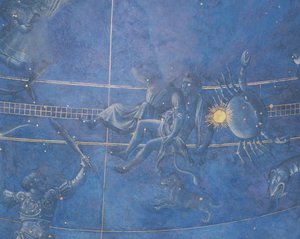 The Path of the Sun through the Stars on the Night of the 4th July 1442, Gemini and Cancer (detail)
