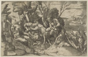 Jupiter Nursed by the Goat Amalthea