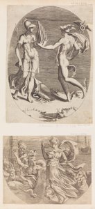 Mercury Presenting a Panpipe to Minerva