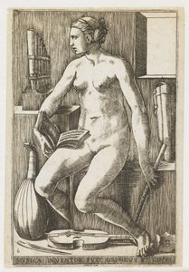 Music (Musica inventor fuit Orpheus et Linus) (The Seven Liberal Arts series) by Giulio Bonasone