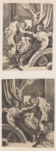 The Mystic Marriage of St. Catherine by Giulio Bonasone