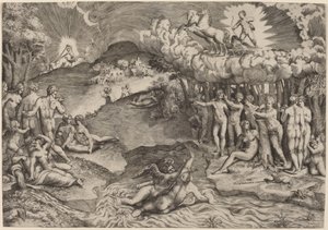 The Triumph of Love by Giulio Bonasone