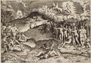 The Triumph of Love by Giulio Bonasone