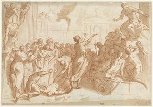 Saint Marcus Saves a Slave from Death by Giulio Carpioni (I)