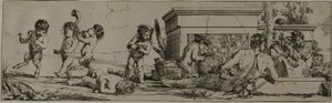 Bacchanal by Giulio Carpioni