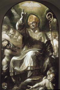 St Charles Borromeo in Glory