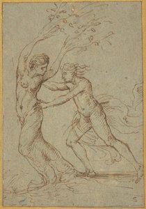 Apollo and Daphne by Giulio Romano