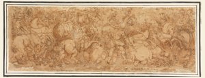 Battle Scene, 1524–46 by Giulio Romano