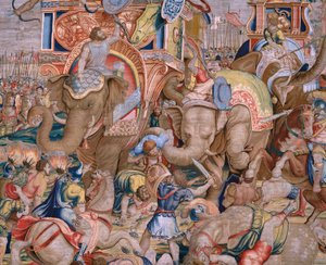 The battle at Zama (detail)