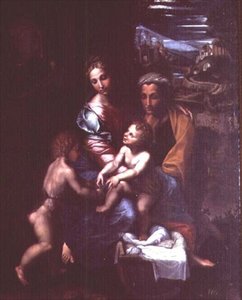 Madonna and Child with St. Anne and St. John the Baptist