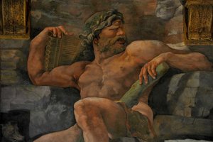The Fall of the Giants Sala dei Giganti by Giulio Romano