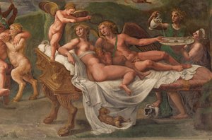 Wedding Feast of Cupid and Psyche (detail)