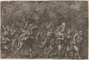 Bacchanale by Giulio Sanuto