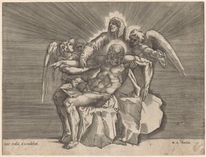 Pieta by Giulio Sanuto