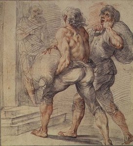 Study of Tax Collectors by Giuseppe Cesari