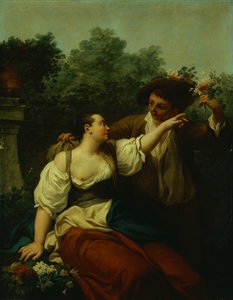 The Four Seasons by Giuseppe (circle of) Angeli