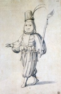 Design for a Costume for a Cook by Giuseppe Arcimboldi