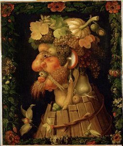 Autumn, allegory by Giuseppe Arcimboldo