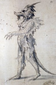 Design for a Dragon by Giuseppe Arcimboldo