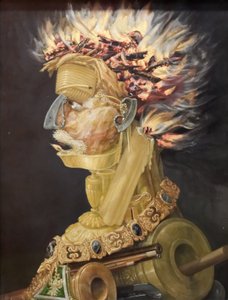 Fire by Giuseppe Arcimboldo