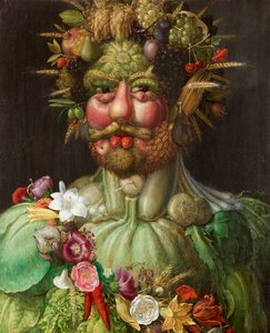 Rudolf II of Habsburg as Vertumnus by Giuseppe Arcimboldo